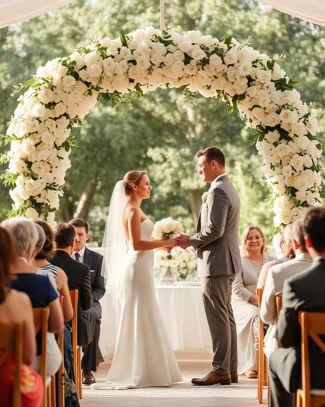 Wedding — captured by guests